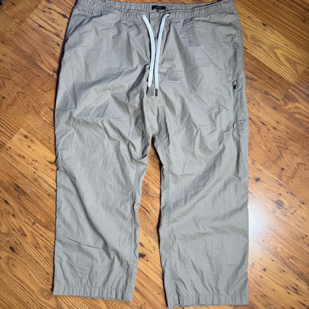 Quince Organic Stretch Ripstop Straight Pants Morel Grey XXL LB72470-CFL01-21200
